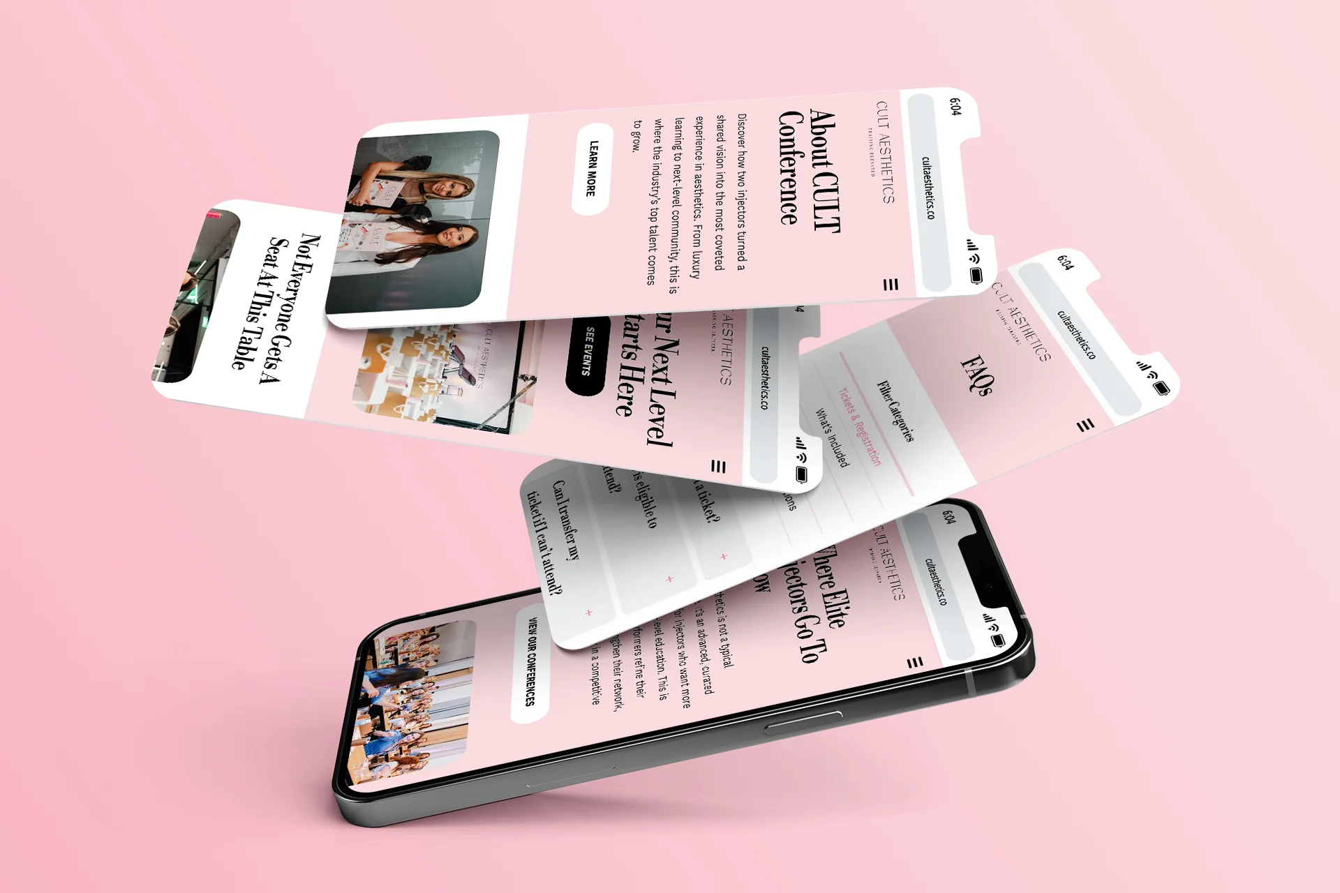 Cult Conference Phone Mockup